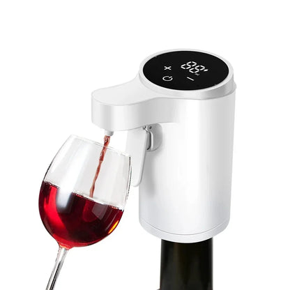 Smart Digital Wine Dispenser for Home Bar & Electric Aerator, Hands-Free Sensor for Wine, Whiskey, Spirits - Ideal Gift