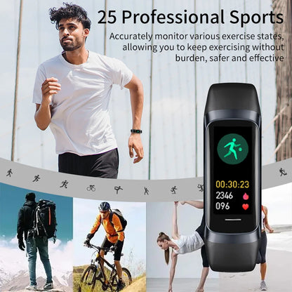 LIGE Amoled Smart Watch Smartwatch Band Women Heart Rate Blood Waterproof Connected Smart Bracelet Sport Fitness Tracker  Watch