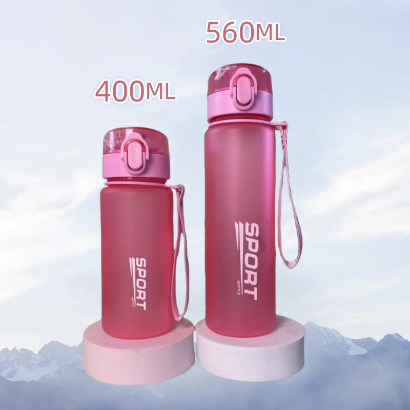 Brand BPA Free Leak Proof Sports Water Bottle High Quality Tour Hiking Portable My Favorite Drink Bottles 400ml 560ml