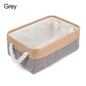 Home Supplies Sundries Sorting Basket Folding Linen Organizer Box Underwear Socks Baby Toys Storage Basket
