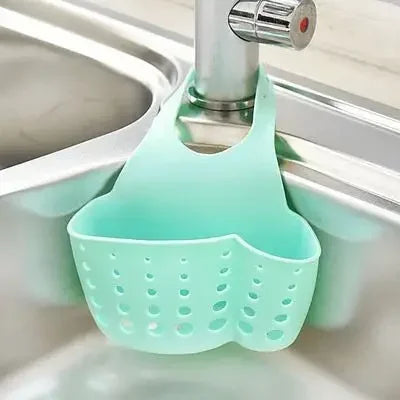 Drain Basket, Sink Holder, Storage Tools, Kitchen Bathroom Storage Shelf, Sponge Holder, Kitchen Drain Basket Draining Rack