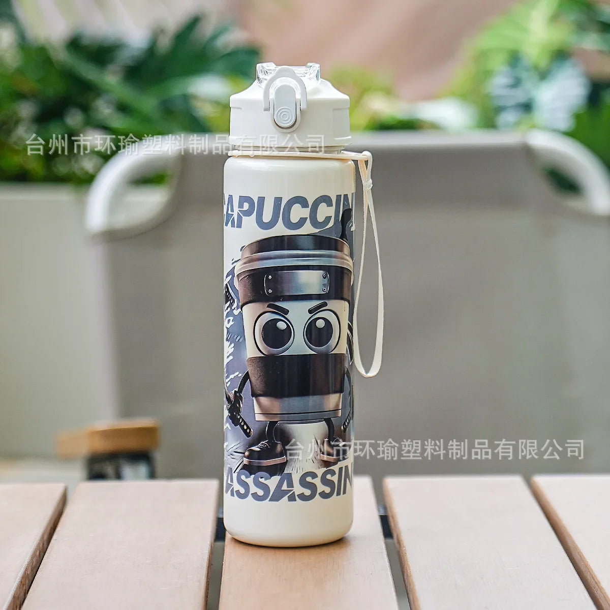 750ML Italian Brainrot Water Bottle Outdoor Drinking Cartoon Sports Cups Tung Tung Tung Sahur Tralalero Tralala Christmas Gift
