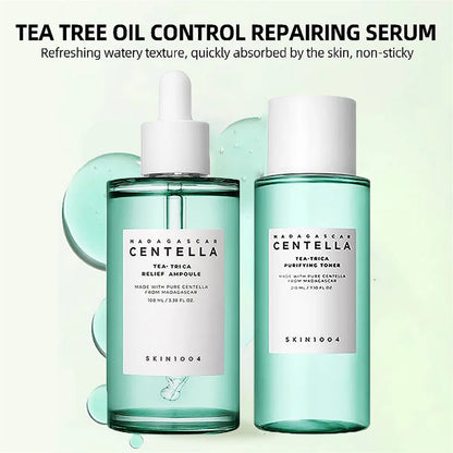 SKIN1004 Tea-Trica Soothing Ampoule Essence Tea Tree Toner Moisturizing Skin Care Korean Skin Care Products