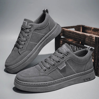 Men's Shoes 2025 New Spring Work Safety Shoes, Anti-slip, Wear-resistant, Versatile Casual Sports Work Shoes, Men's Board Shoes