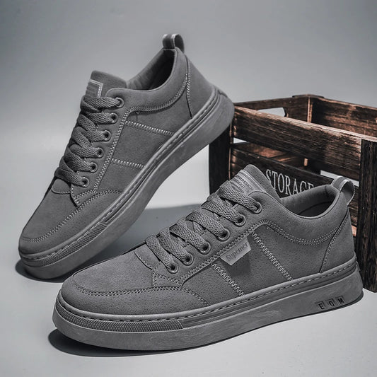 Men's Shoes 2025 New Spring Work Safety Shoes, Anti-slip, Wear-resistant, Versatile Casual Sports Work Shoes, Men's Board Shoes