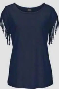 2023 New Customized Print T Shirt for Women DIY Your Like Photo or Logo Top Tassel Short Sleeve O-neck Cotton Tee