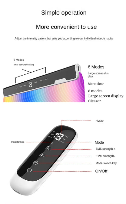 Skinny Leg Pad Fitness Apparatus Electric Sports Micro Current