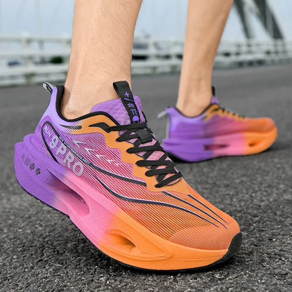 Men's Gym Professional Training Sneakers Carbon Plate Cushioned Racing Running Shoes Casual Male Shoes Couples Tennis Shoes