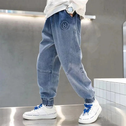 Boys Hoodies Sweatshirts Cotton Thicken Velvet 2024 Khaki Warm Winter Autumn Windproof Baby's Kids Children's Clothing