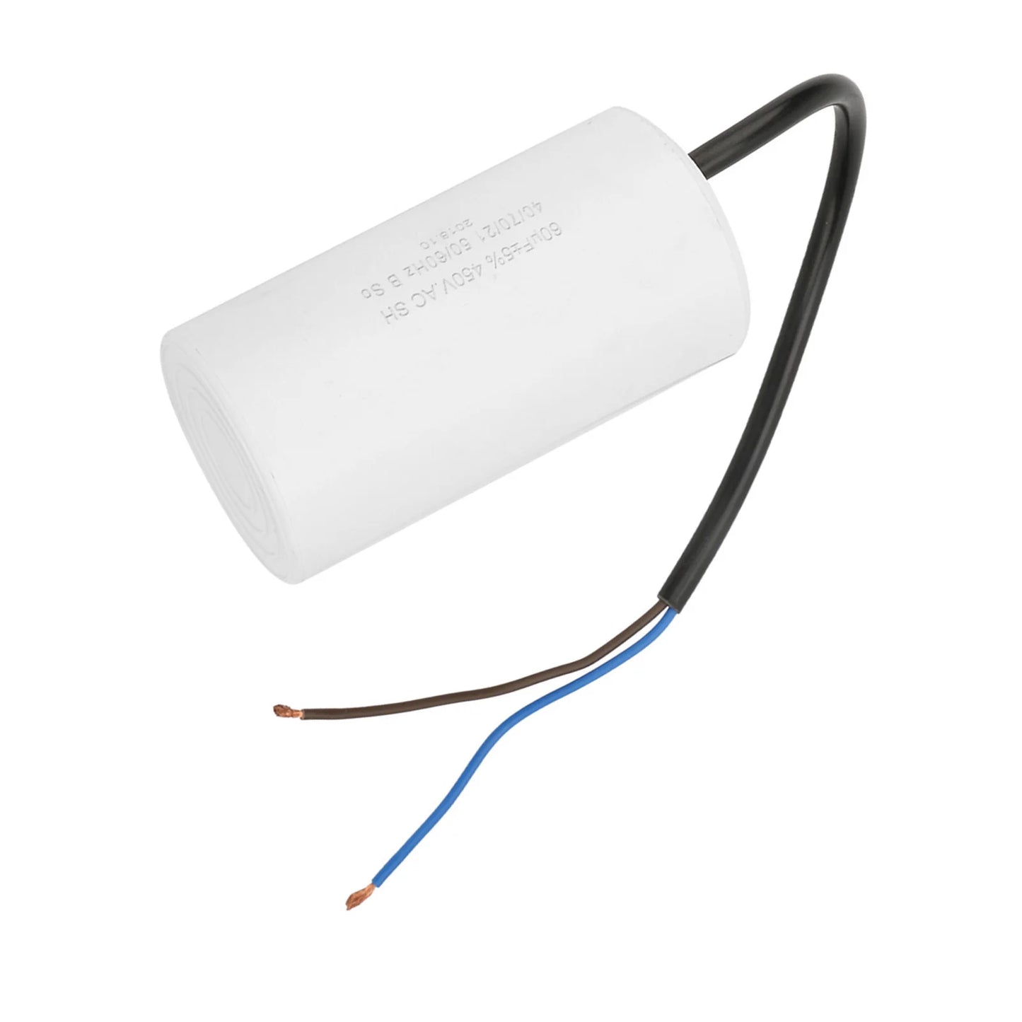 CBB60 EcO Friendly Motor Running Capacitor 450V 60uf ESR 0.2 for Household Electric Appliance