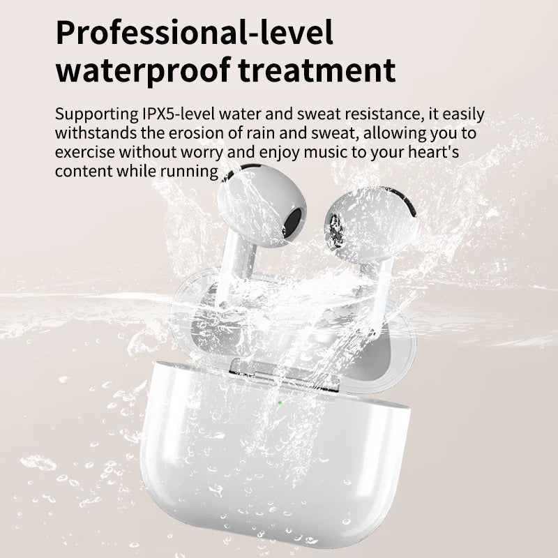 Original Air Pod Wireless Bluetooth Headset with Charging Compartment Microphone Touch Operation For All Smartphones