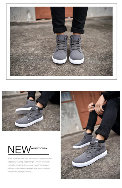 Brand Designer Men's Sneakers Comfortable Casual Shoes Fashion Non-slip Platform Shoes New Lightweight Sneakers Tenis Masculino