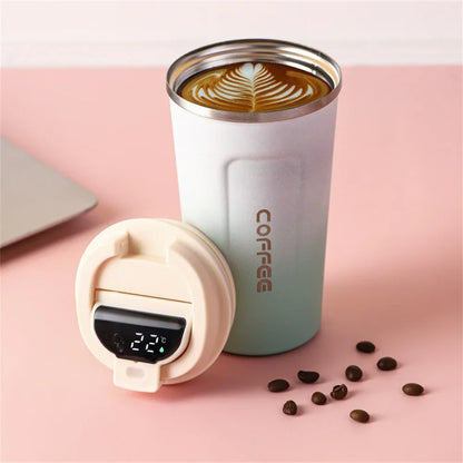 510ml Smart Thermos Bottle LED Temperature Display Thermal Mug Coffee Cups Portable Vacuum Flasks Travel Insulated Tumbler