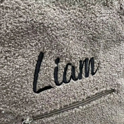 Custom Bear Backpacks Personalized Unique Name For Kids Travel Rucksacks Soft Shoulder Straps Cute Bear Shaped Shoulder Bags