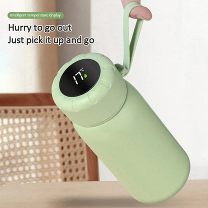 Smart Thermos Mug 316 Stainless Steel Thermos Bottle Vacuum Flasks For Girls Travel Thermal Water Bottle Tumbler Thermocup