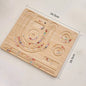 Eco-Friendly Bamboo Bead Board Perfect Tool for Jewelry Making and Beading Projects Bracelet Necklaces Design Beading Mats Trays