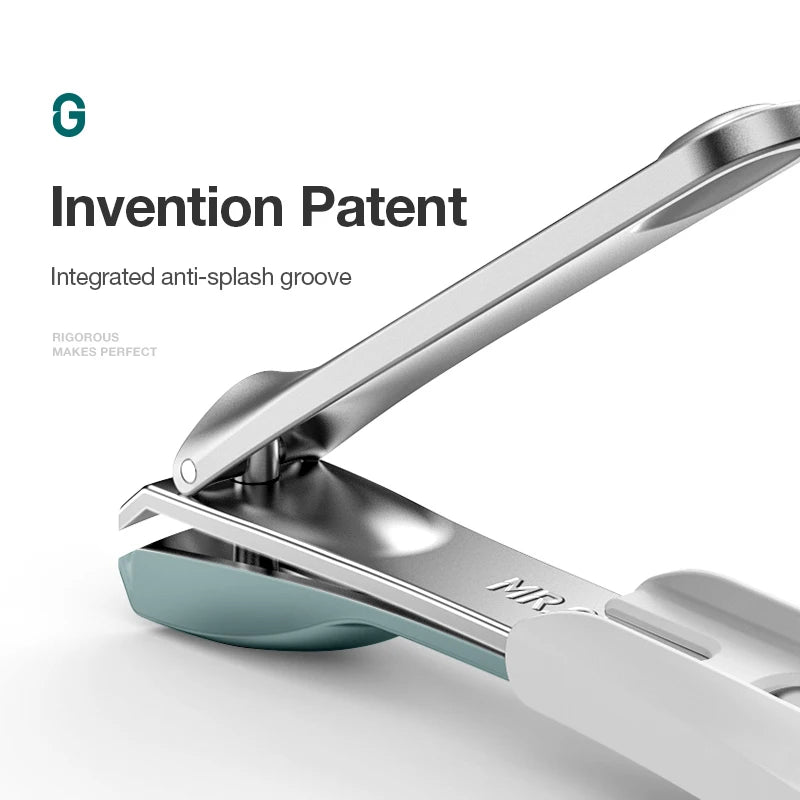 MR.GREEN Slim & Detachable Anti-Splash Nail Clipper Stainless Steel Travel-Friendly Easy Use