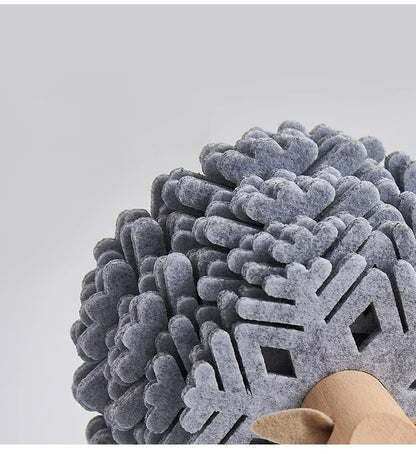 Creative Insulated Coaster Deer Shaped Beverage Coaster Sheep Felt Coaster Water Absorbing Home Office Desk Decorative Ornament