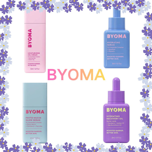 BYOMA Gentle Exfoliating Essence Hydrating Serum Long Lasting Moisturizing Oil Control Sensitive Skin Friendly Skincare