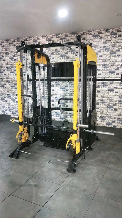 Best Price Gym Equipment High Quality Fitness Multi Functional Smith with Functional Trainer Machine for Sale
