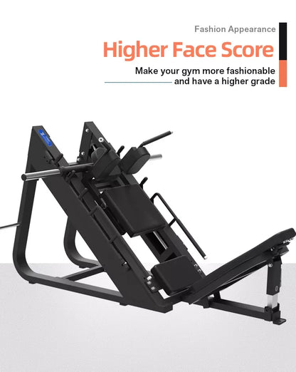 Wholesale Factory Direct Commercial Fitness Equipment Gym Dual Function Free Weight Fitness 45 Degree Leg Press & Hack Slide