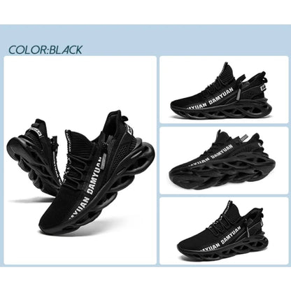 Men's Sports Shoes Comfortable Non-Slip Breathable Design for Running and Daily Wear Lightweight Shock Absorbing Sneakers