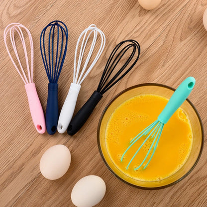 Eco-Friendly for Chocolate Wood Handle Egg Agitator Baking Tools Egg Mixer Cream Butter Whisk Kitchen Utensils Egg Beater