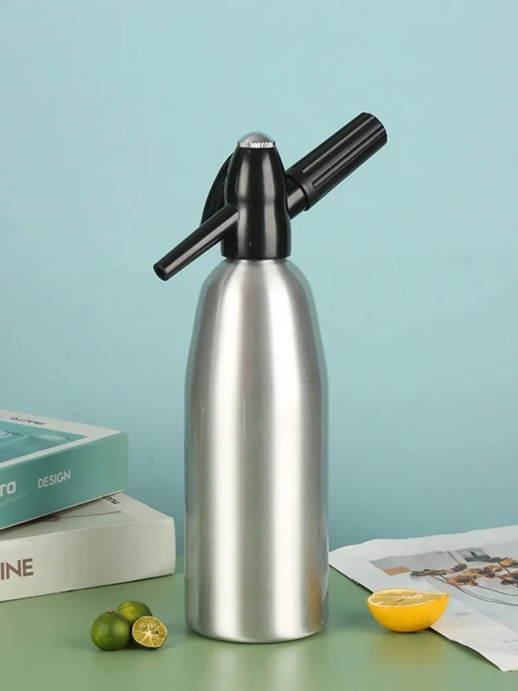 Sparkling Water Maker Bubble Water Making Bottle DIY Cocktail Soda Machine Drinks Pressurizer Bartender Siphon Accessories