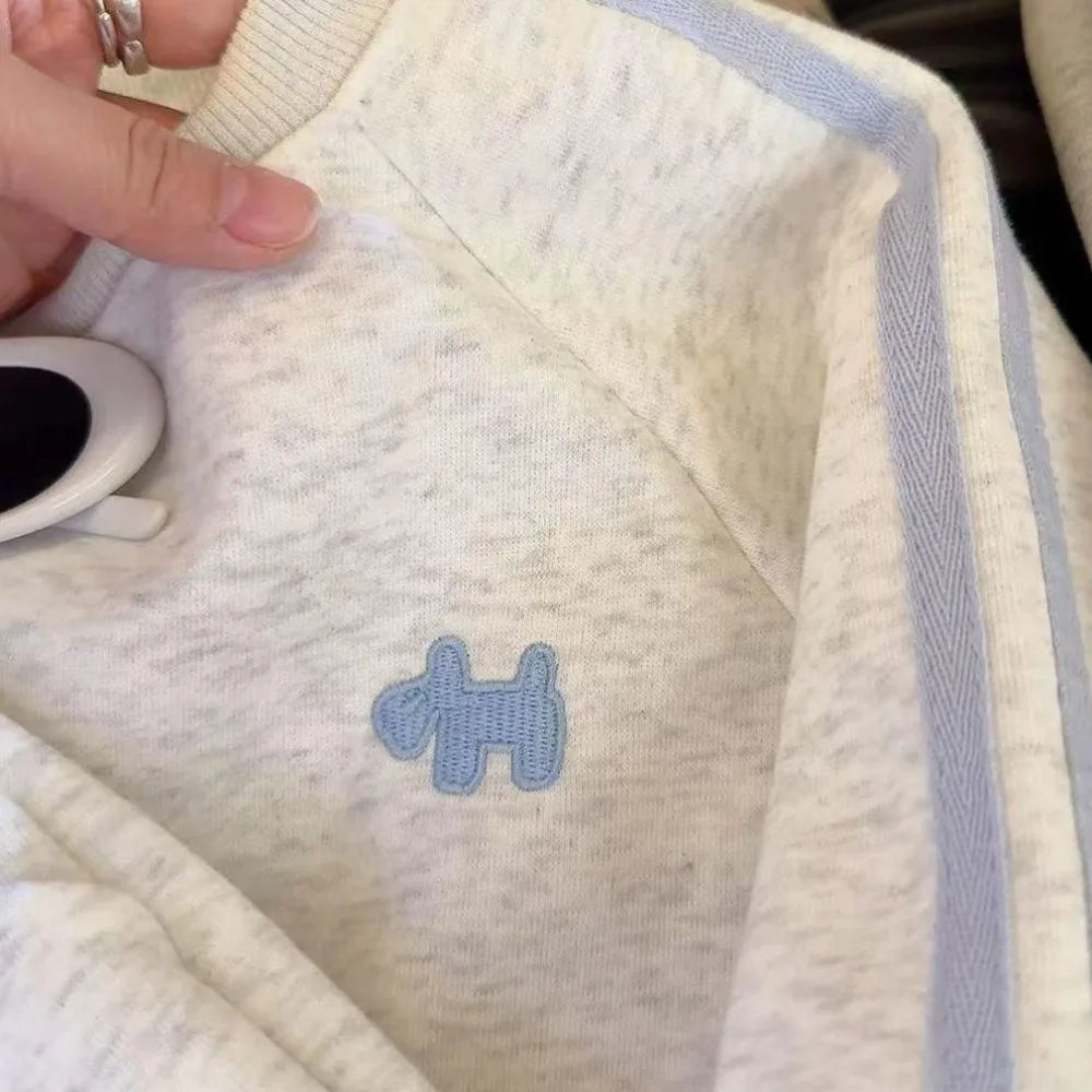 Autumn New Comfortable Fashion Casual Hoodie Set for Babies Cute Boys and Girls Sports Children's Clothes Korean Version