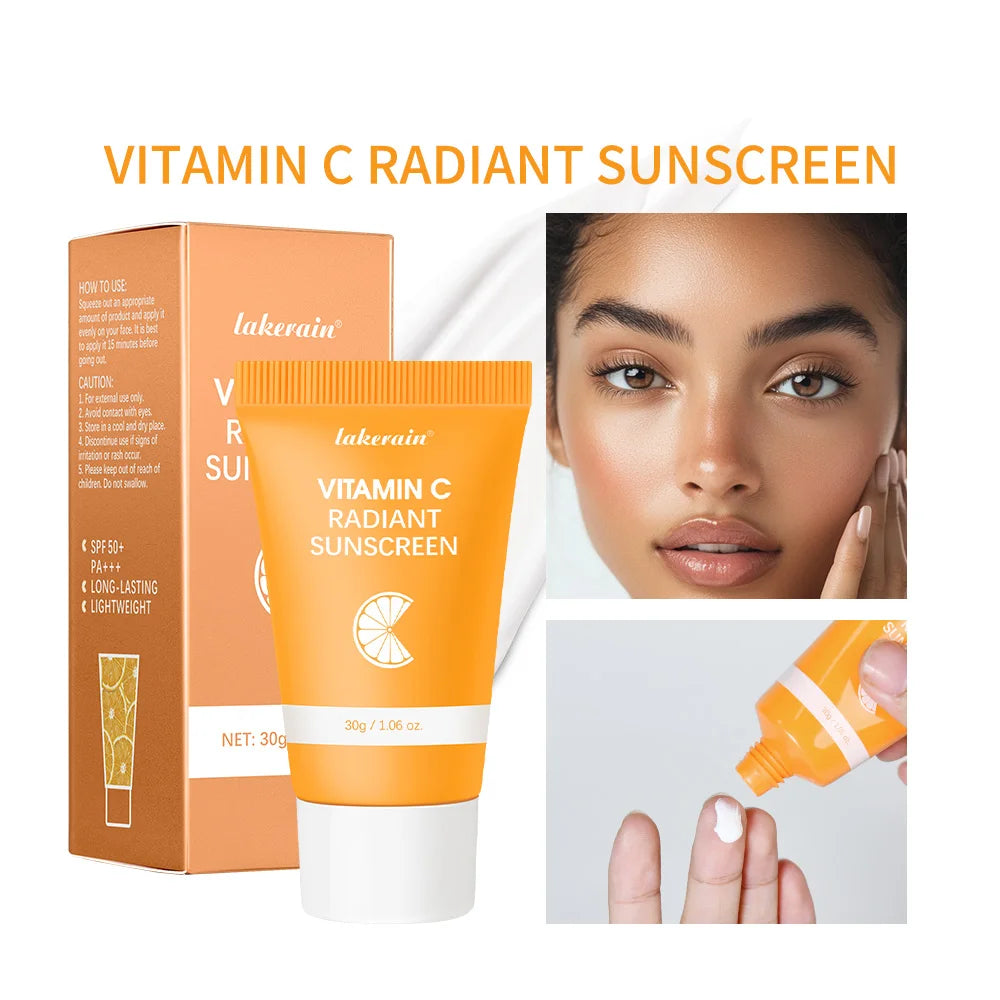 Multi Skin Care Lotion SPF 30 Vitamin C Hydrating Moisturizer Brighten Skin Protects From UV Rays Nourishing Formula