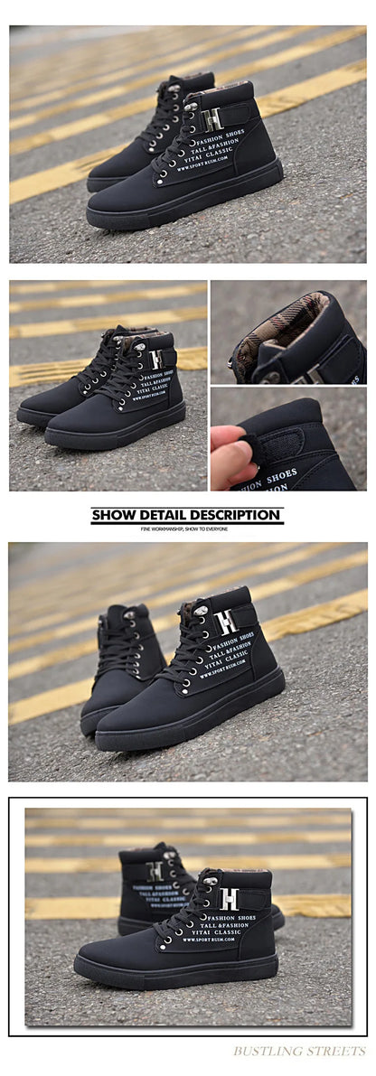 Brand Designer Men's Sneakers Comfortable Casual Shoes Fashion Non-slip Platform Shoes New Lightweight Sneakers Tenis Masculino