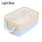 Home Supplies Sundries Sorting Basket Folding Linen Organizer Box Underwear Socks Baby Toys Storage Basket