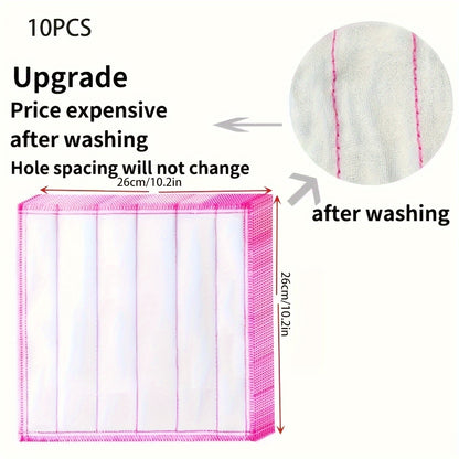 Eco-Friendly Microfiber Cleaning Cloths - Multi-Use For Kitchen, Bathroom & Beyond
