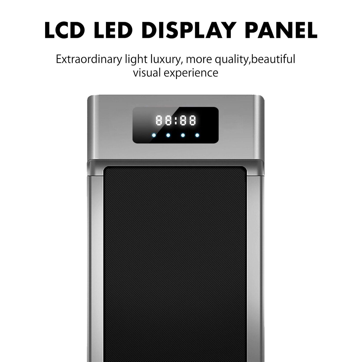 1-12Km/H Electric Walking Pad Treadmill Home under Desk Exercise Machine Fitness