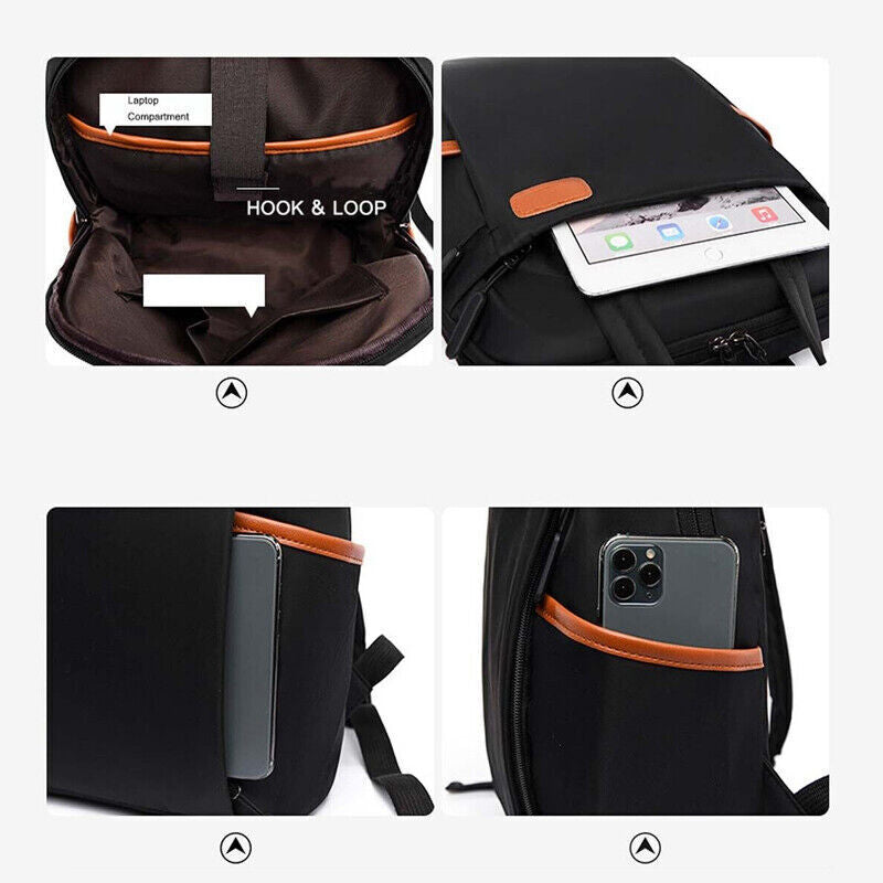 Women Girls Laptop Backpack Rucksack Shoulder Bag Work Travel School Teenager UK