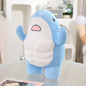 45/35CM Muscle Shark Plush Toys Stuffed Ocean Whale Fish Stuffed Animals Soft Plushie Pillow Dolls Kid Adult Birthday Gift
