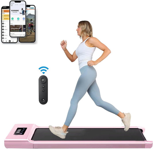 1-12Km/H Electric Walking Pad Treadmill Home under Desk Exercise Machine Fitness